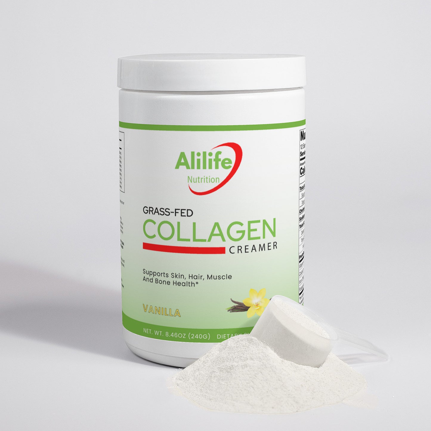 Grass-Fed Collagen Creamer (Vanilla)