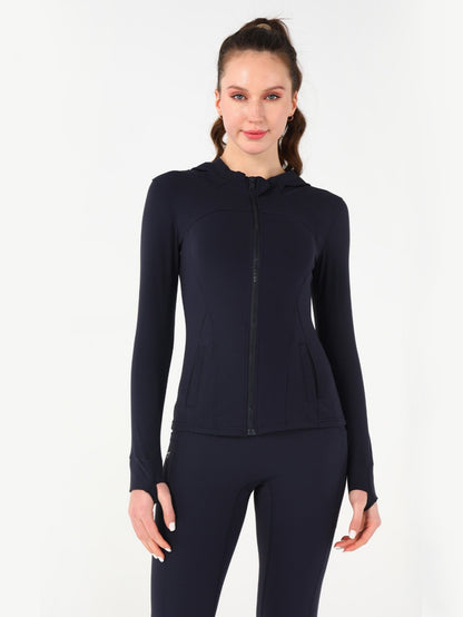 Hooded Jacket Yoga Clothes