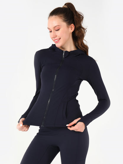 Hooded Jacket Yoga Clothes